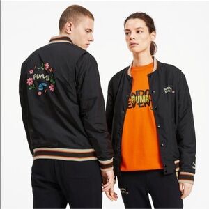 Puma x RDET Black Men's Bomber Jacket